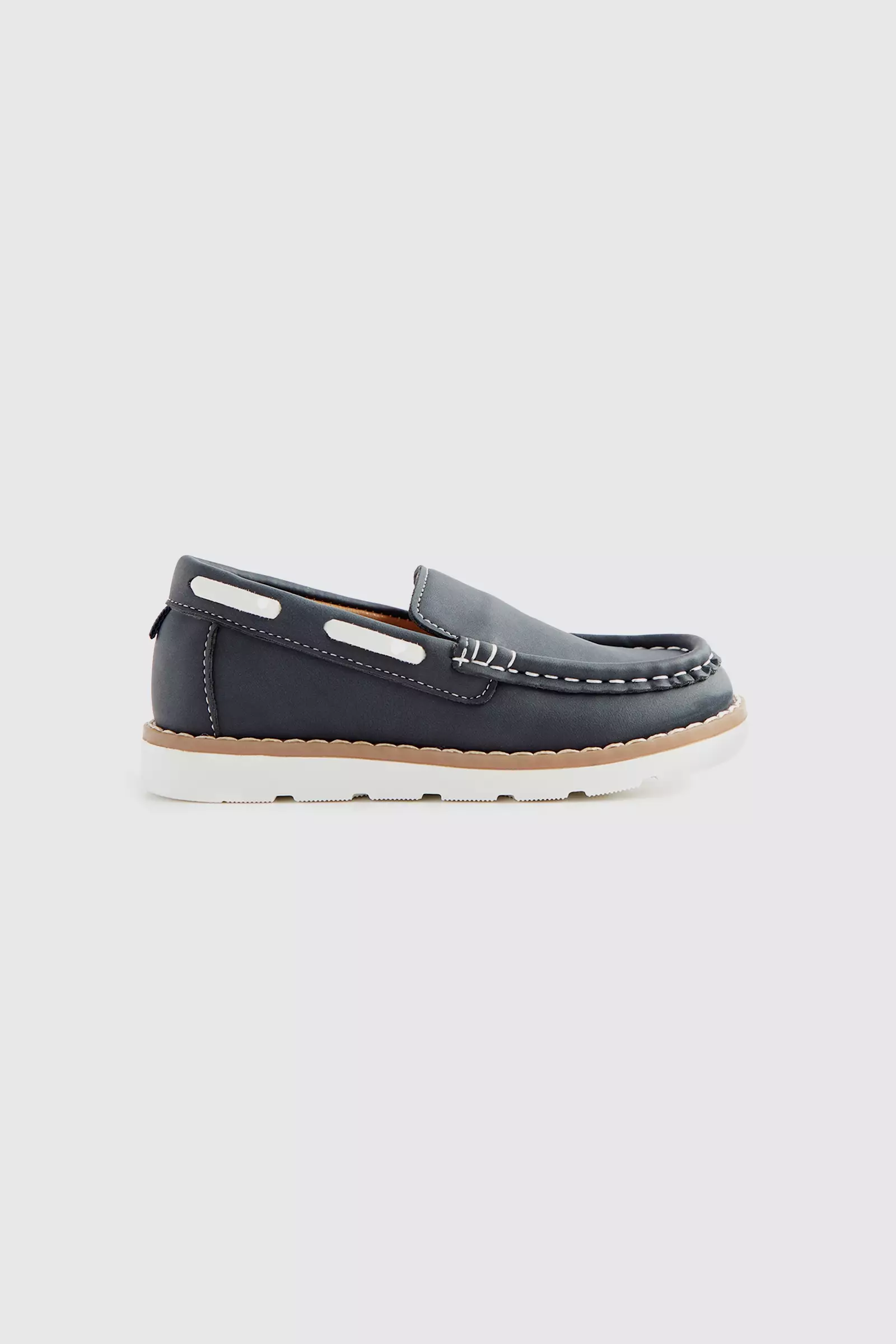 Mothercare Navy Loafer Shoes - Sepatu Anak Laki-laki (Biru)
