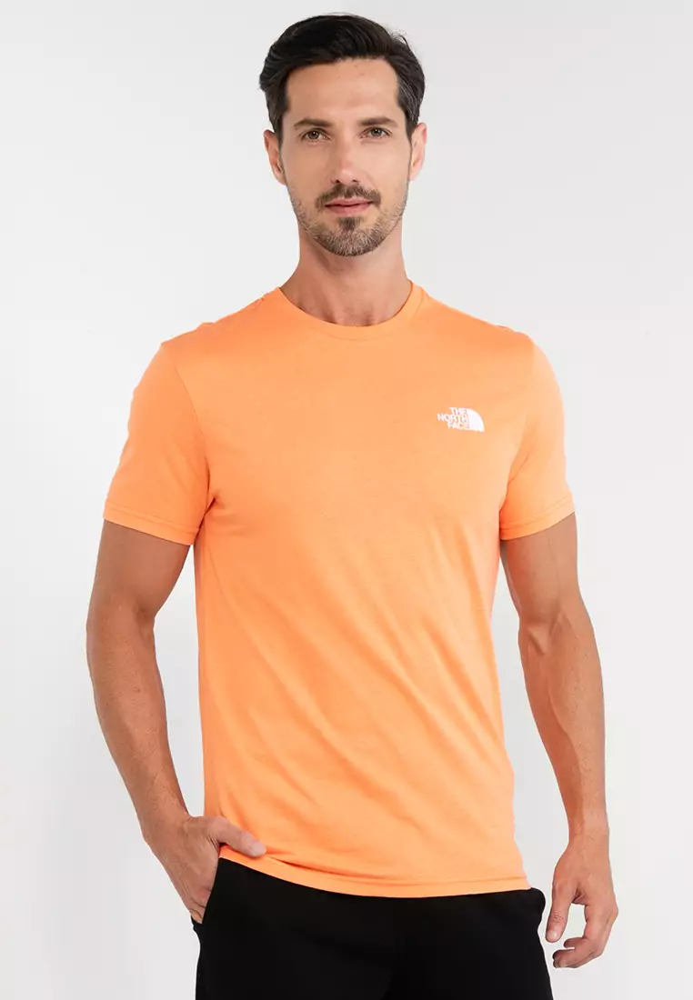 The north face best sale t shirt orange