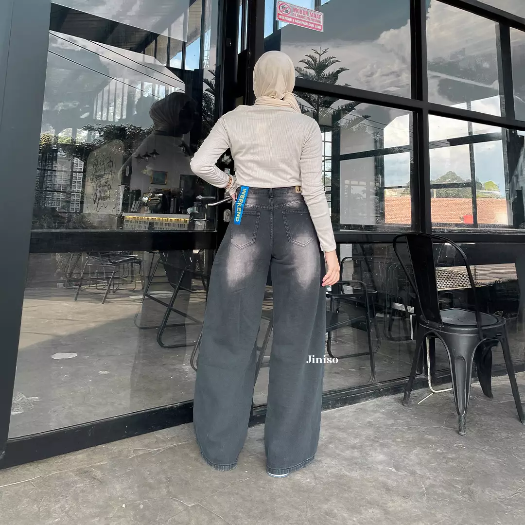 Highwaist Oversize Baggy Loose Jeans 752 WEEKEND