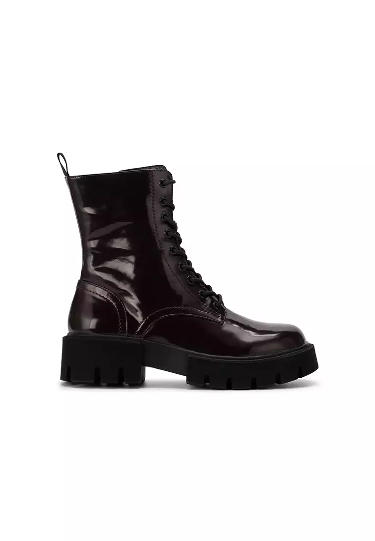 Discount on Nose  shoes - SKU: CLASSIC PLATFORM LACE-UP BOOTS