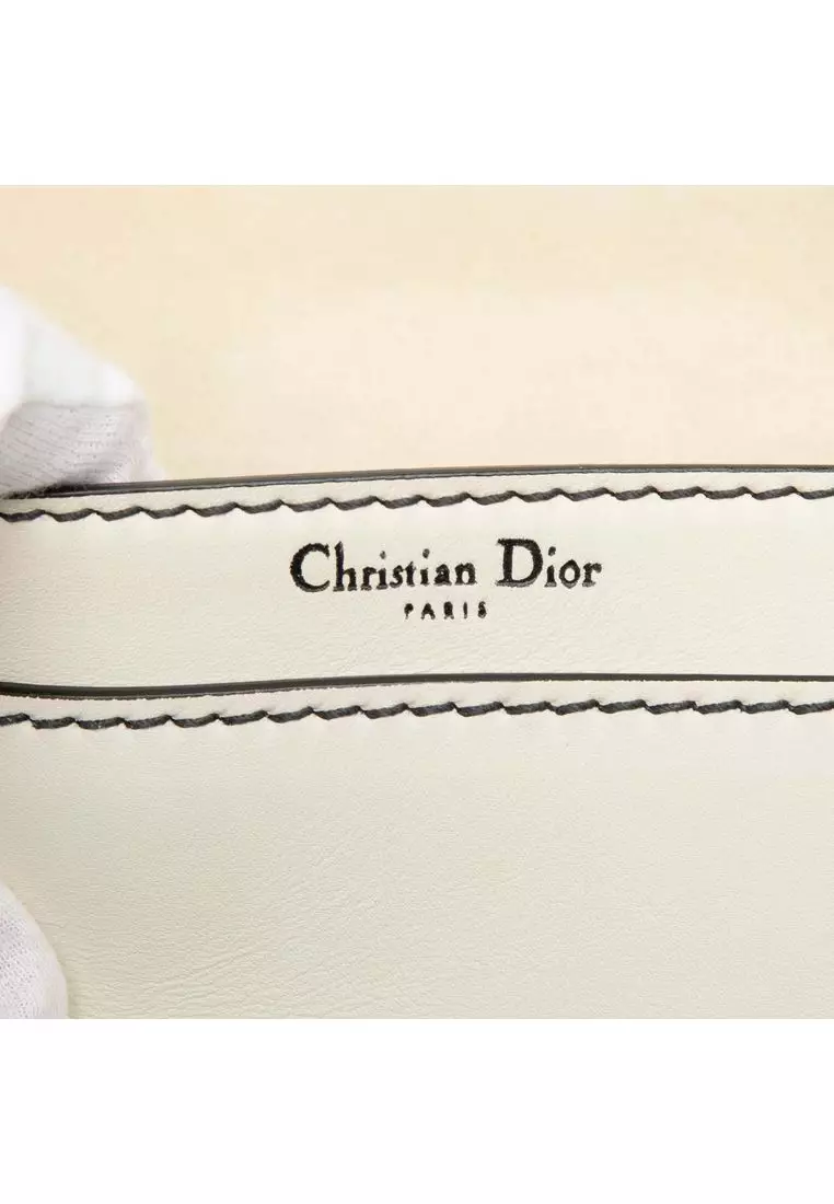Pre-Loved Dior Medium Calfskin Jadior Chain Flap