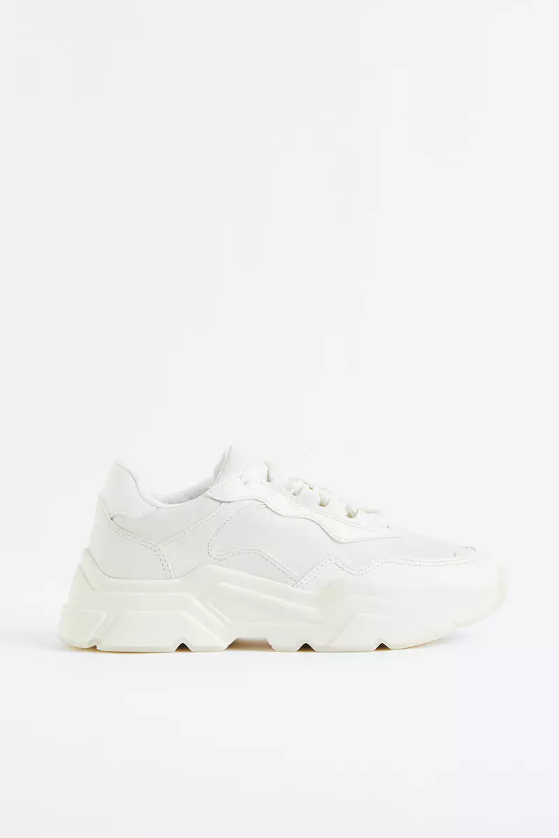 Chunky sales sneakers white