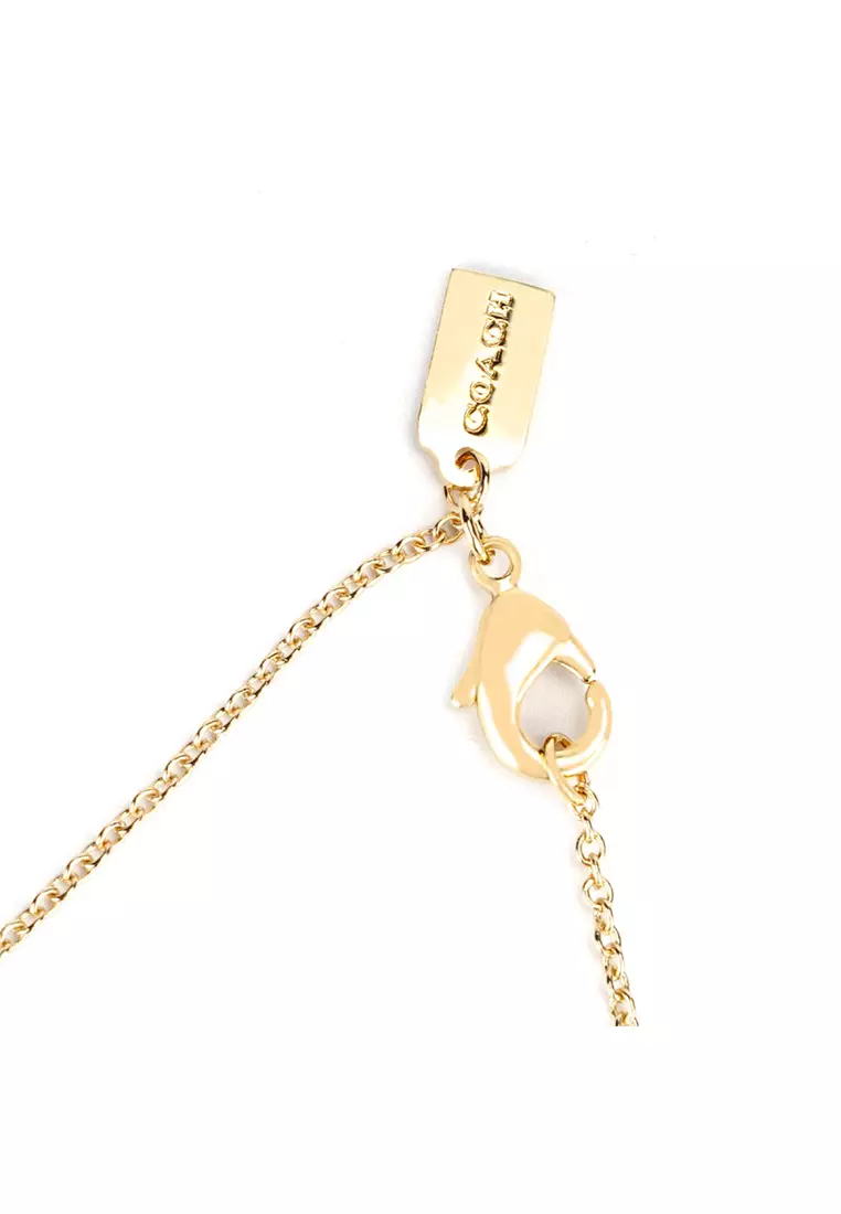 Coach c necklace top