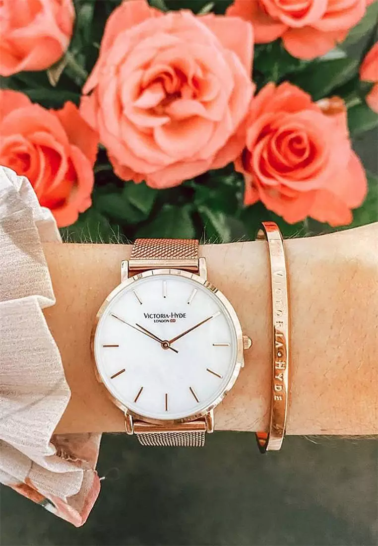 Buy Victoria Hyde London Ladies Watch 33mm Rose Gold Stainless