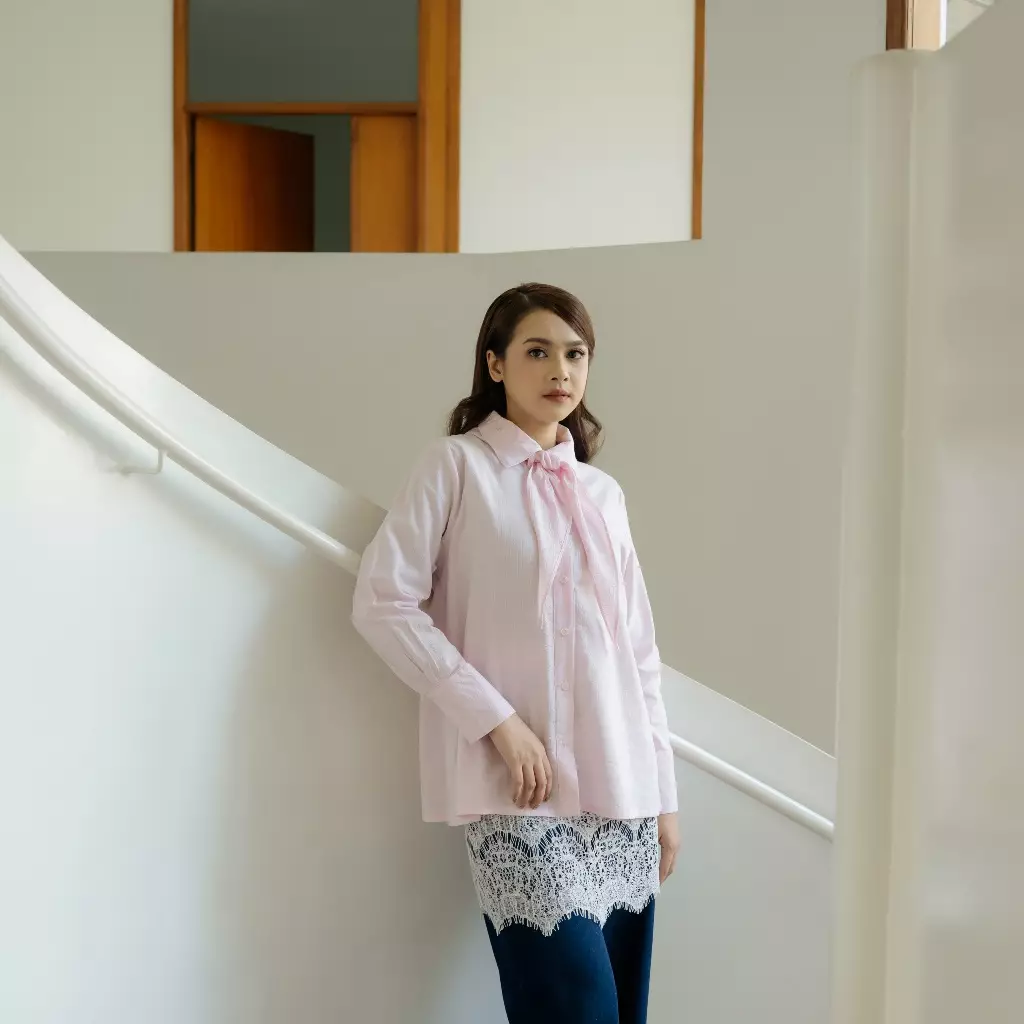 MFMW Elvianne Atasan Blouse Cherry Blossom