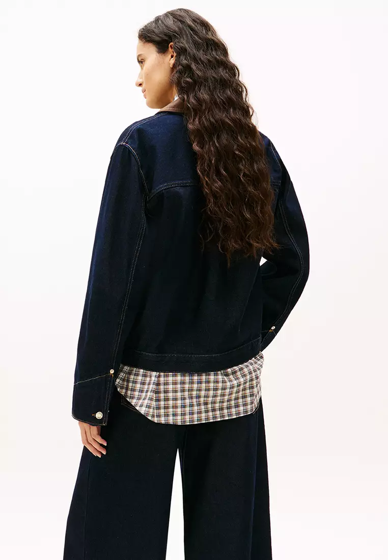 寬鬆牛仔工裝外套 - Tommy Jeans