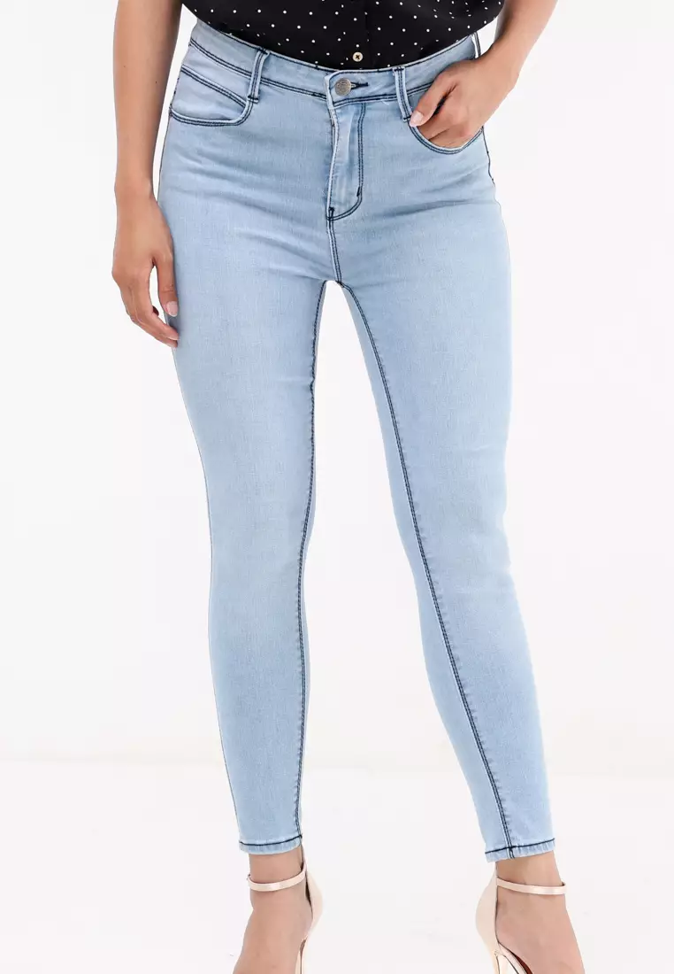 Cropped Skinny High Waist