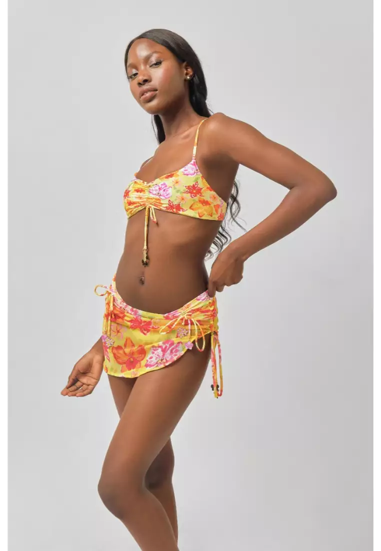 Bimini Mesh Skirt / Super Bloom