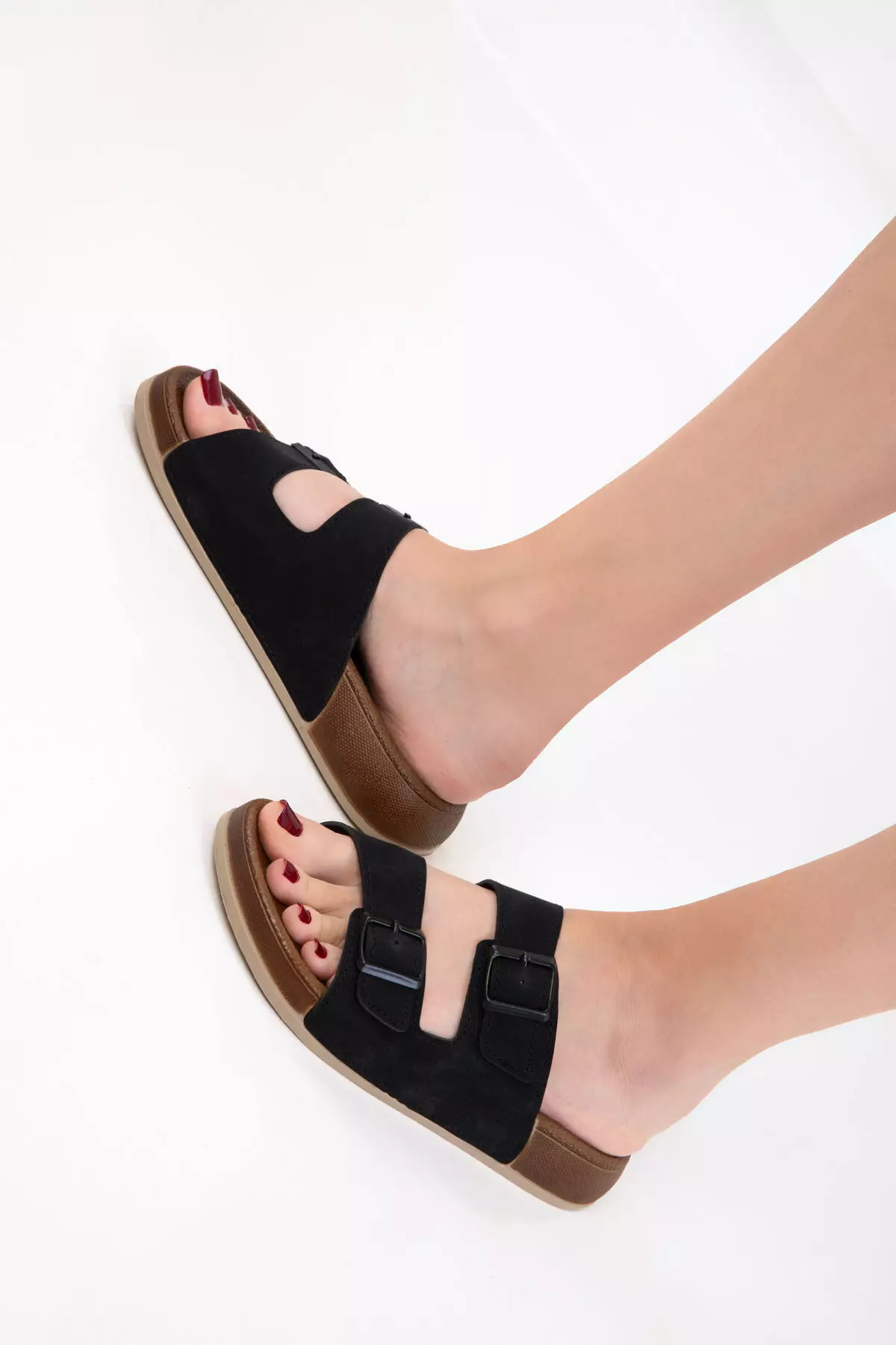 Black Unisex Slippers 20723