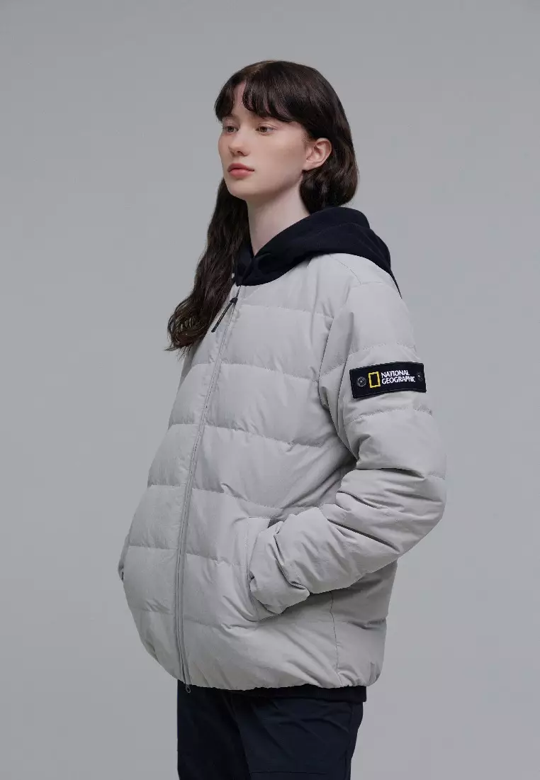 National Geographic Unisex HERON Light U Neck Down Jacket
