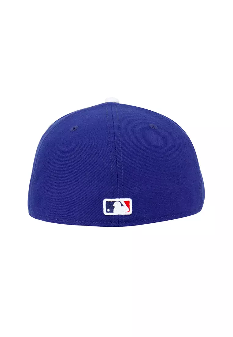 Los Angeles Dodgers MLB AC Perf Dark Royal 59FIFTY Fitted Cap (Essential)