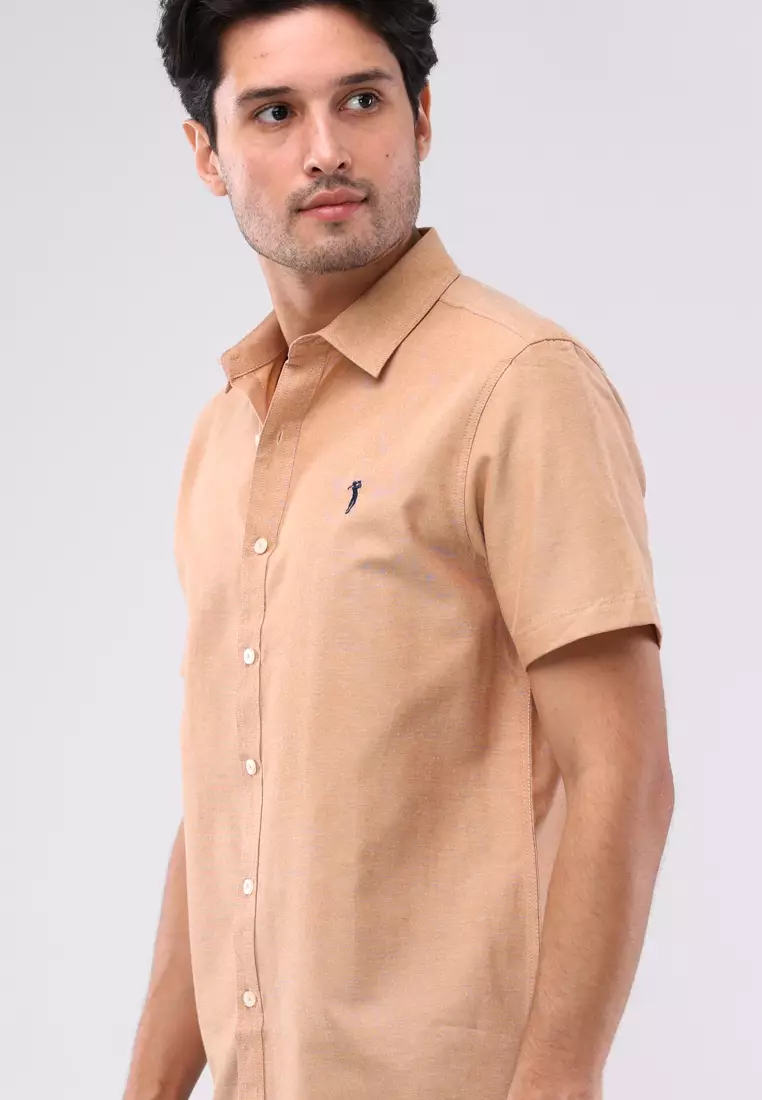 Woven Polo Short Sleeve