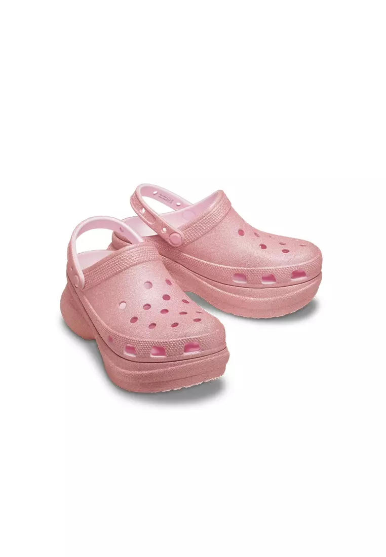Women's Bae Glitter Clog In Pink Milk