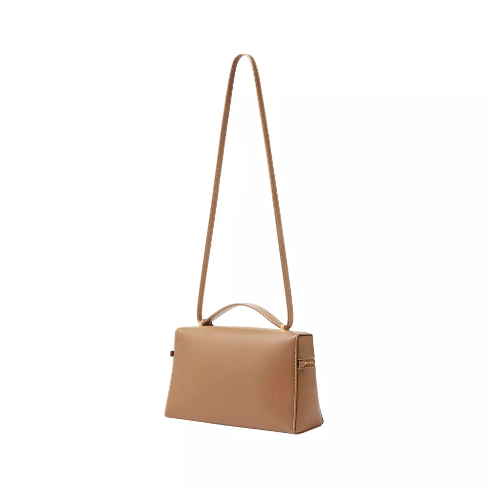 EXTRA BAG L27 IN CEDAR BROWN SMOOTH CALFSKIN