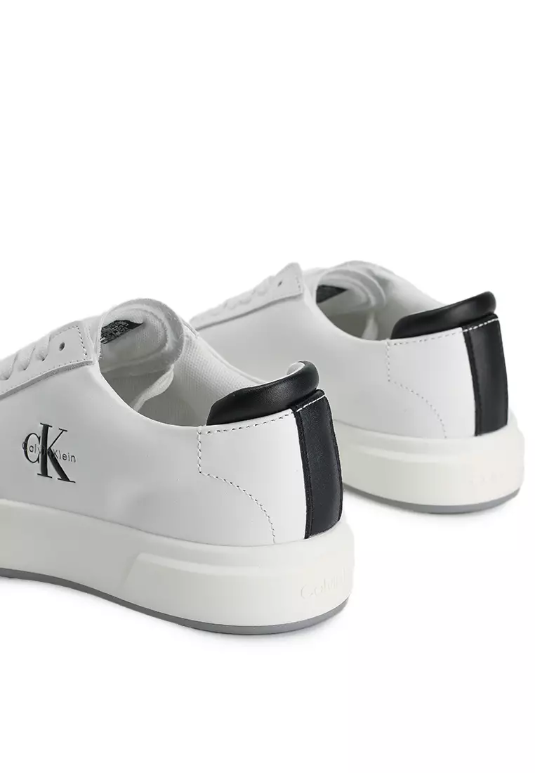 Leather Signature Logo Trainers - Calvin Klein Jeans