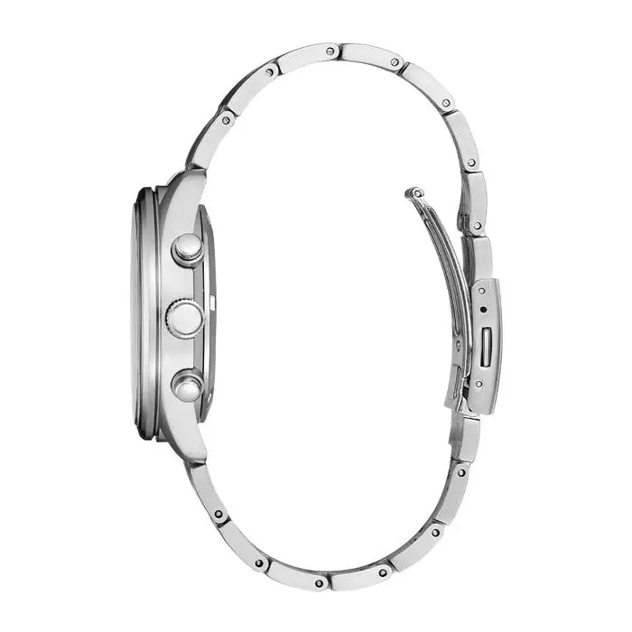 Seiko SSB429P1 Silver Dasar Hitam Cowok
