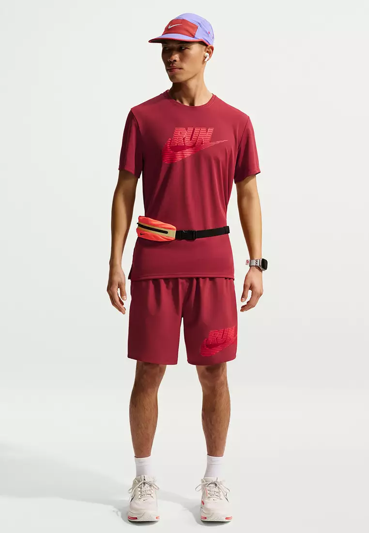 Miler Men's Dri-FIT UV-Protection Short-Sleeves Running Top