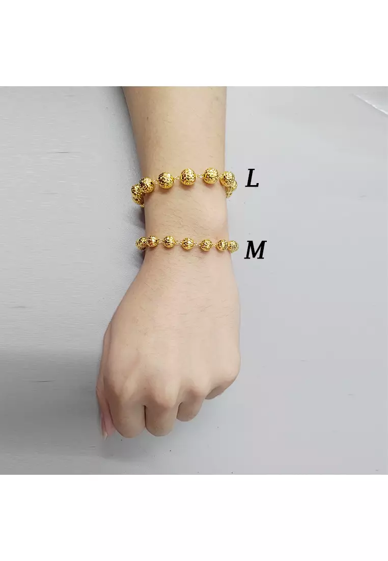 375/9K Gold Bracelet T140 (S Size)