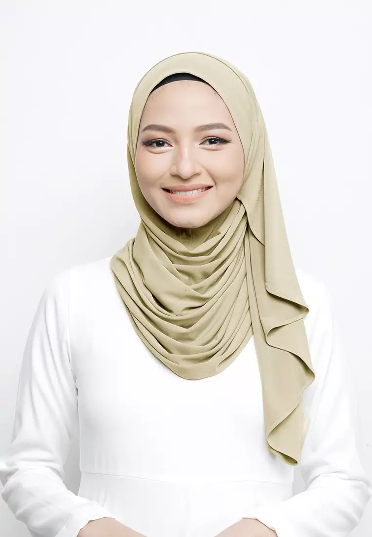 HIJAB INSTAN NAYA - OLIVE