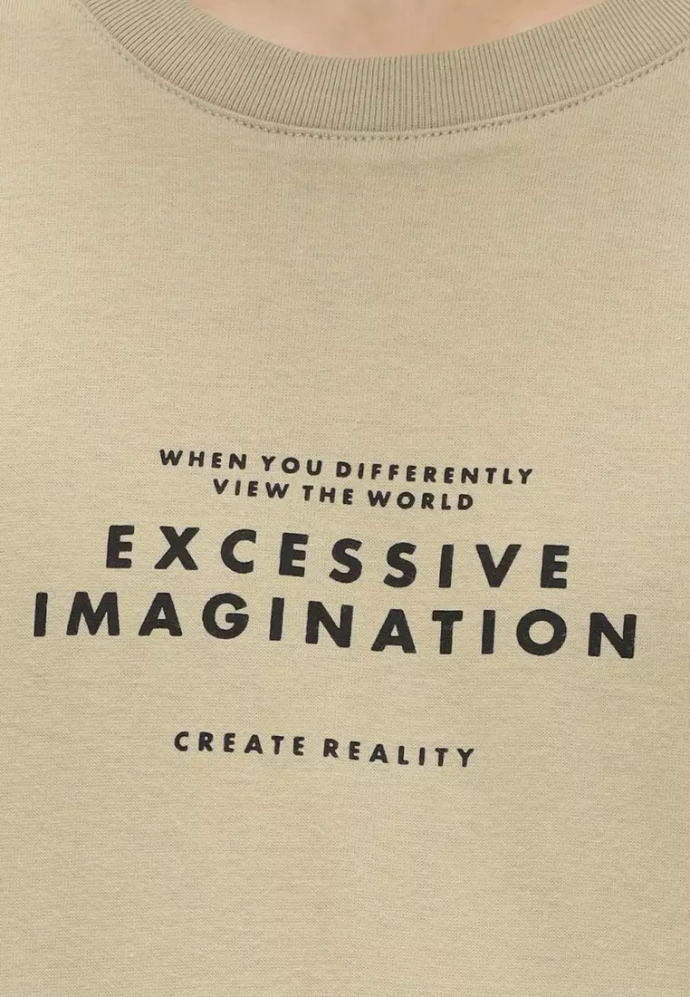 NX T-Shirt Cotton Combed Tebal Pria 207370381