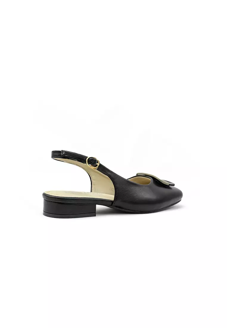 Women's Flat Sandals LY 29048 Black C79