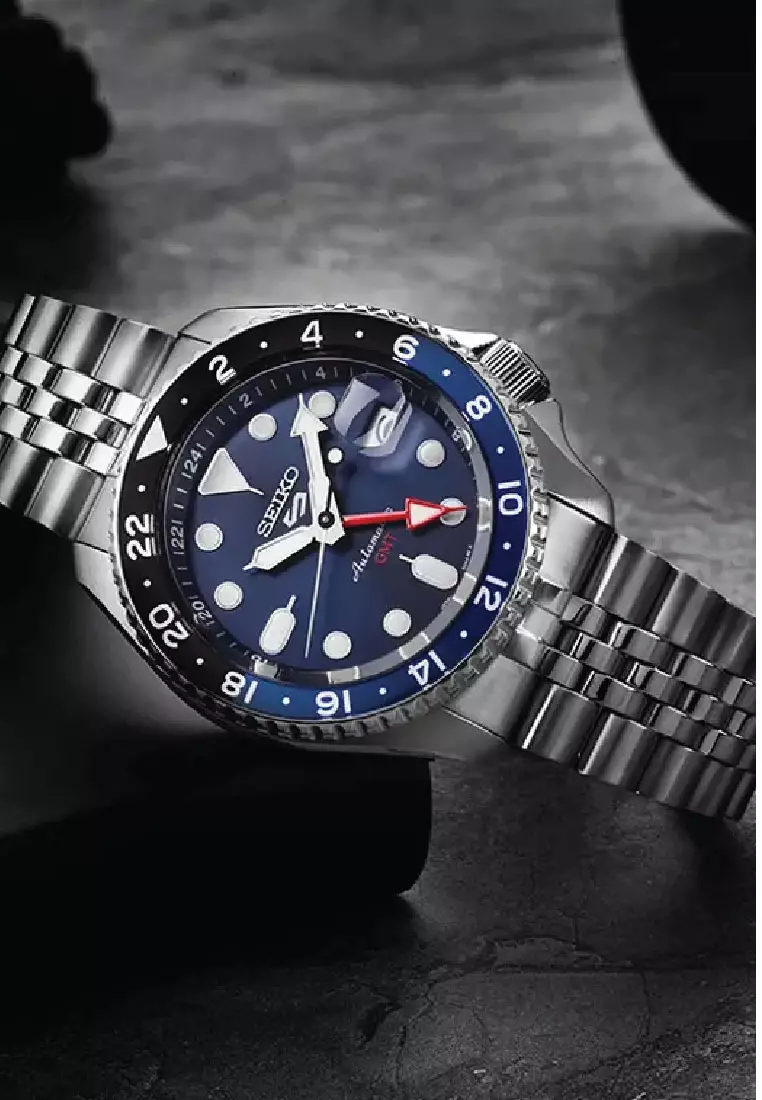 Seiko 5 Sports Automatic GMT Watch SSK003K1