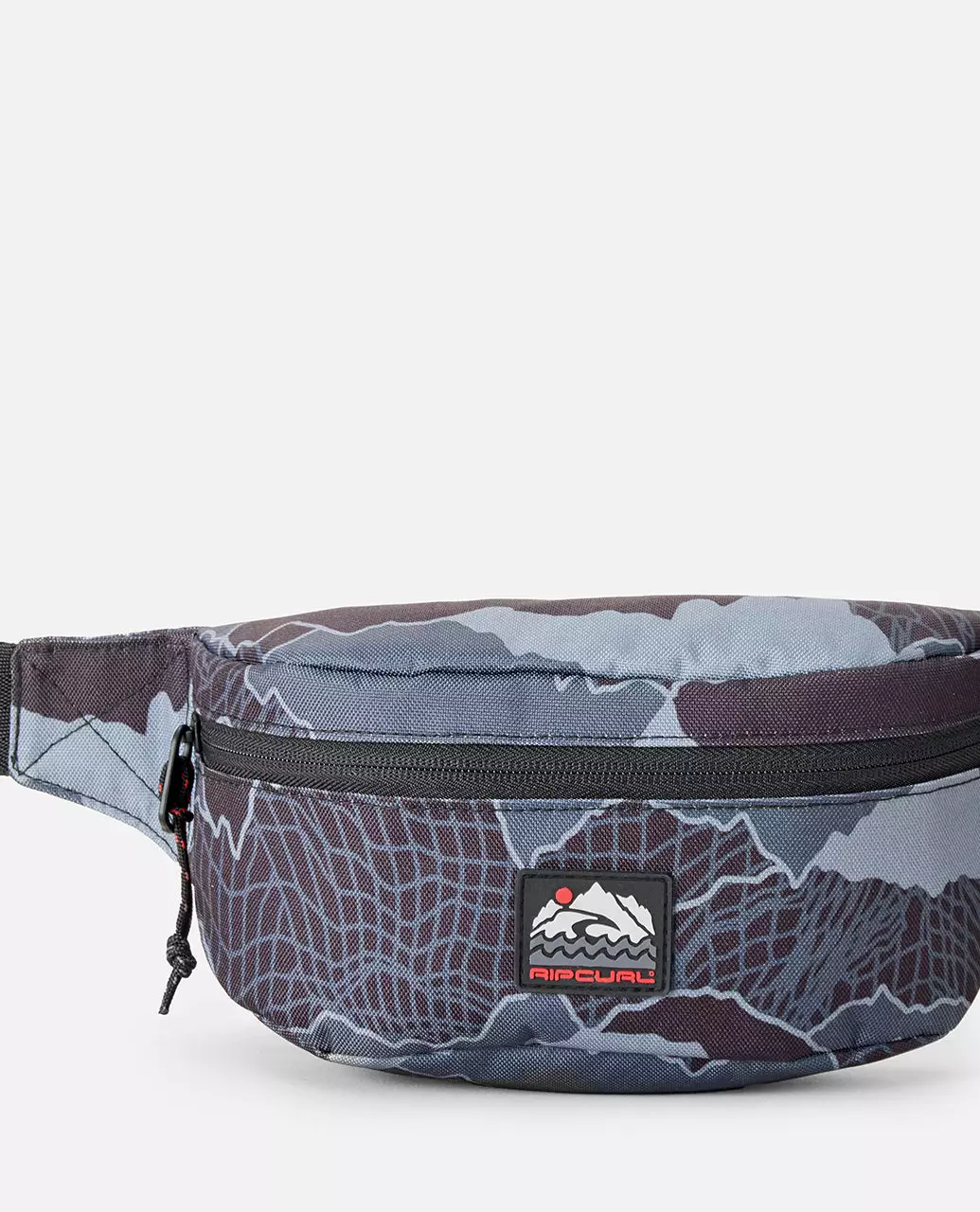 Rip Curl Men Search Camo Waist Bag - Black/Grey