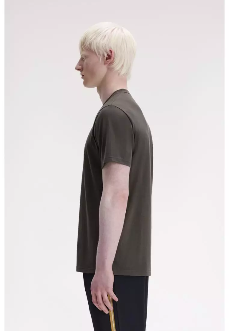 Fred Perry M4580 Embroidered T-Shirt (Field Green)