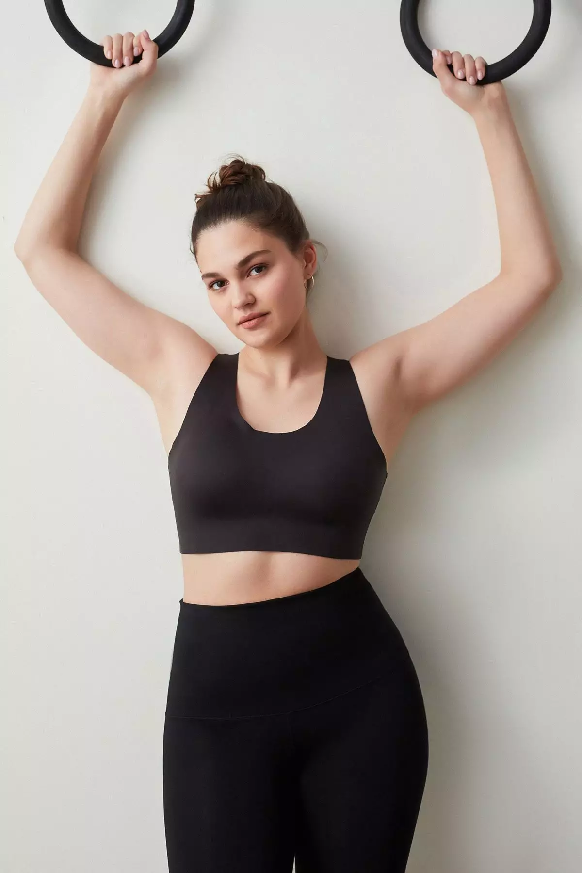 Black Medium Support Zero Feel Bra Sports Bra