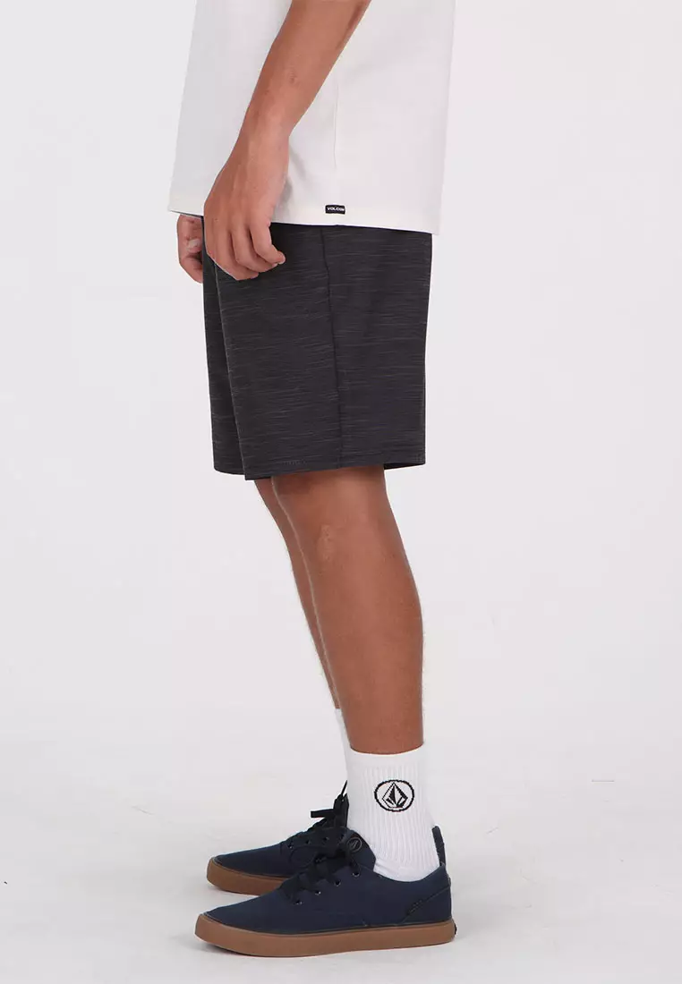 MWS SLUB FRICKIN CROSS SHRED 20 HYBRID SHORTS BLACK