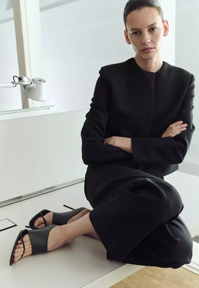 Mid-Rise Suit Trousers