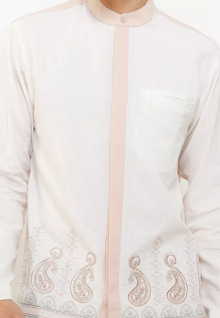 Hibiscus Sparkle Long Baju Koko