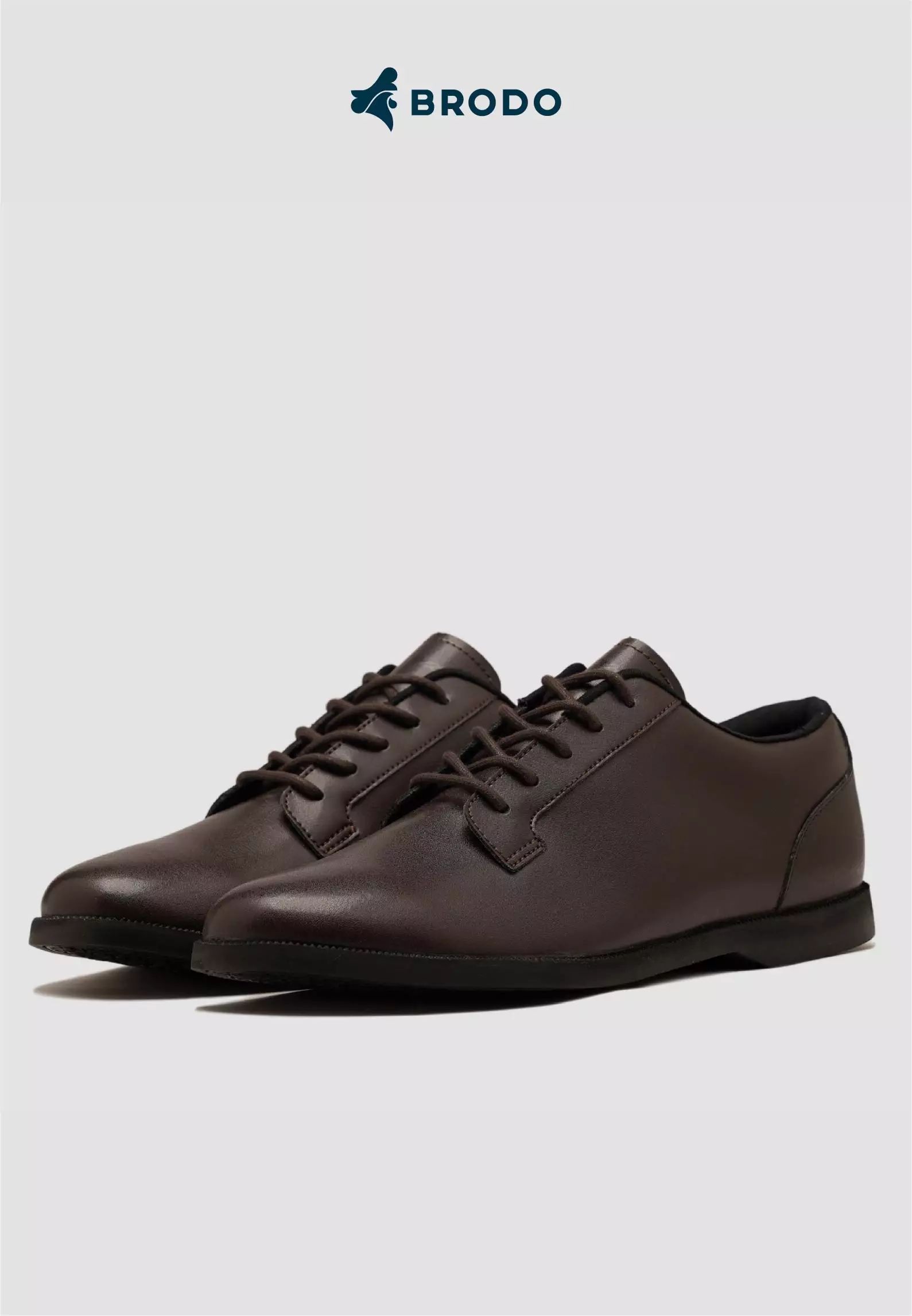 BRODO - Sepatu Rovigo Dark Choco