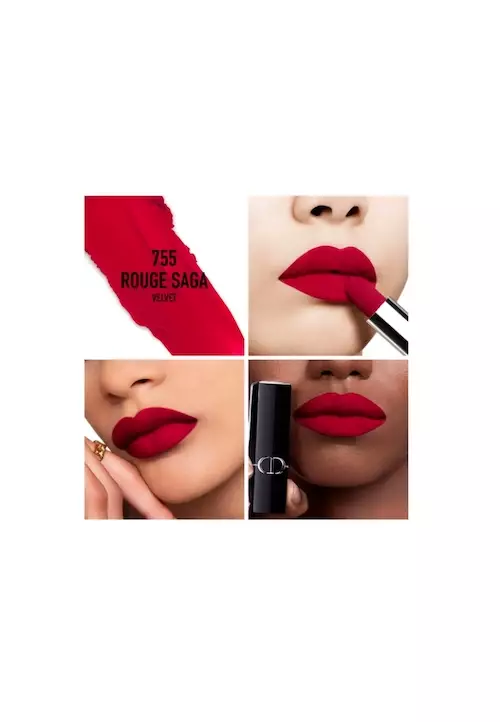 Dior Rouge Lipstick 755 Rouge Saga Velvet Finish