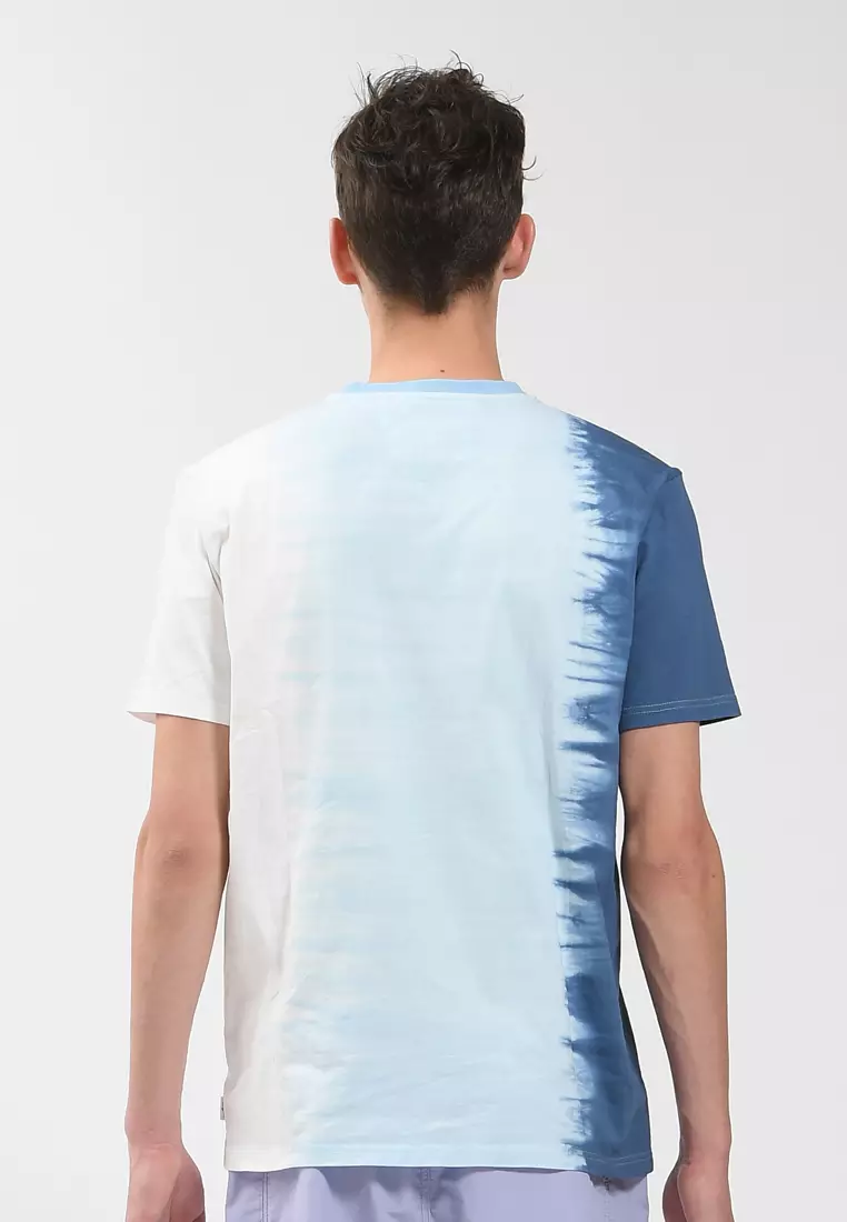 caloline tie dye bal collar M-65　M caloline tie dye bal collar M-65 M Tie Dye Slub Pima Cotton