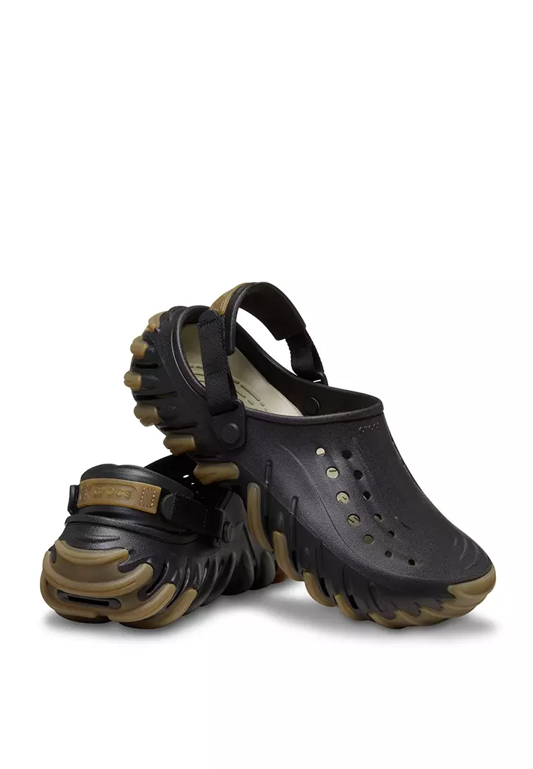 Crocs Unisex Echo Gum RO Clog - Black