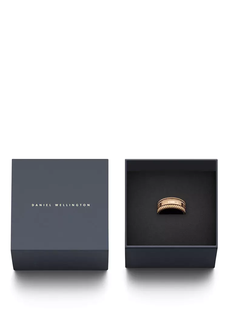 Elevation Ring Rose Gold - Unisex Ring - Couple Rings - Stainless steel Enamel Ring for Women and Men - DW Official