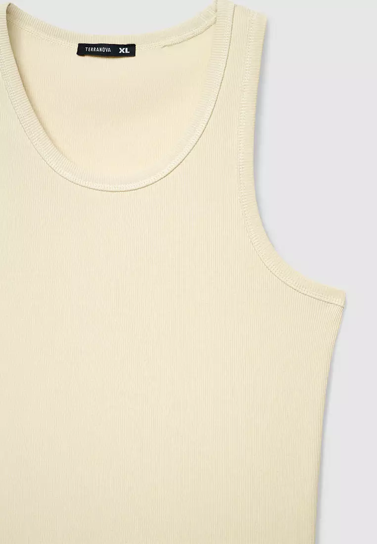 Men's Ribbed Tank Top