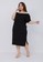 Xtramiles black Plus Size Dress Carra Rubiah Black C05DAAA640FB7EGS_4