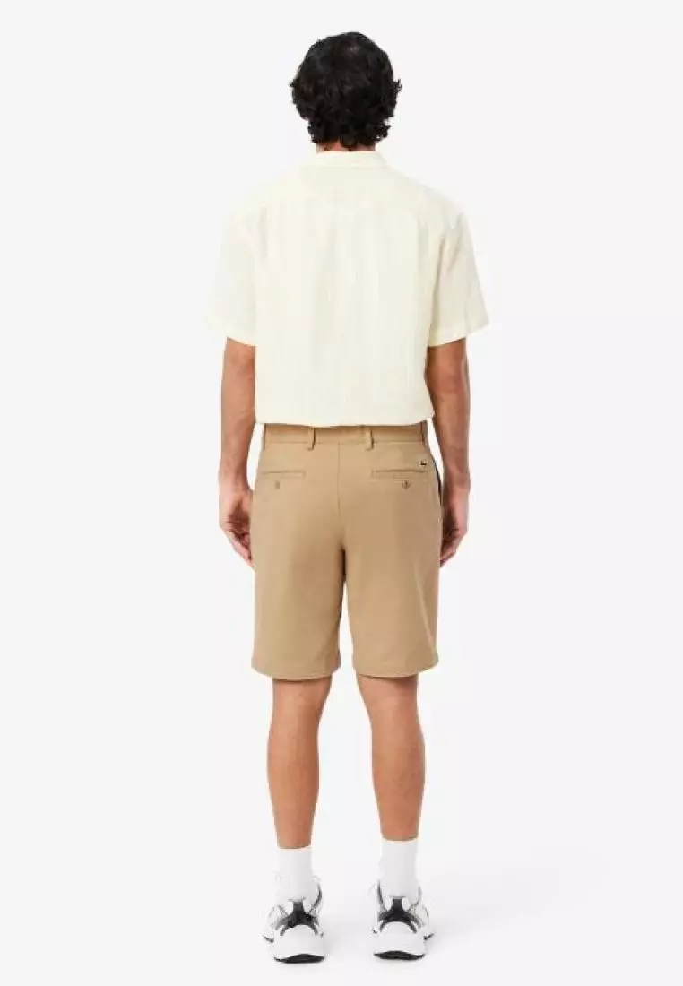 Regular Fit Stretch Cotton Chino Bermuda Shorts
