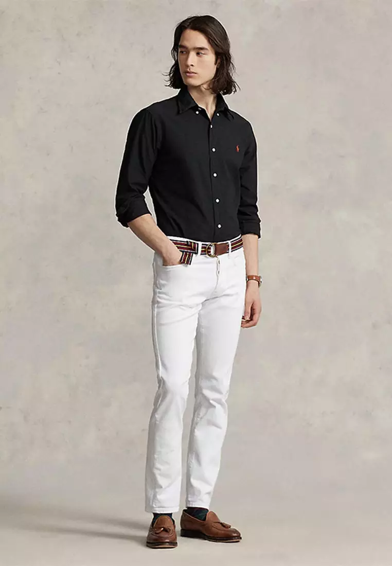 Custom Fit Garment-Dyed Oxford Shirt