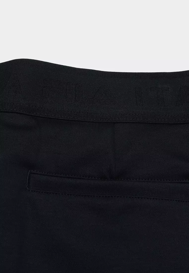 FILA CORE LIFESTYLE WHITE LINE THE GALLERIA VITTORIO EMANUELE II Women Knit Pants (Black)