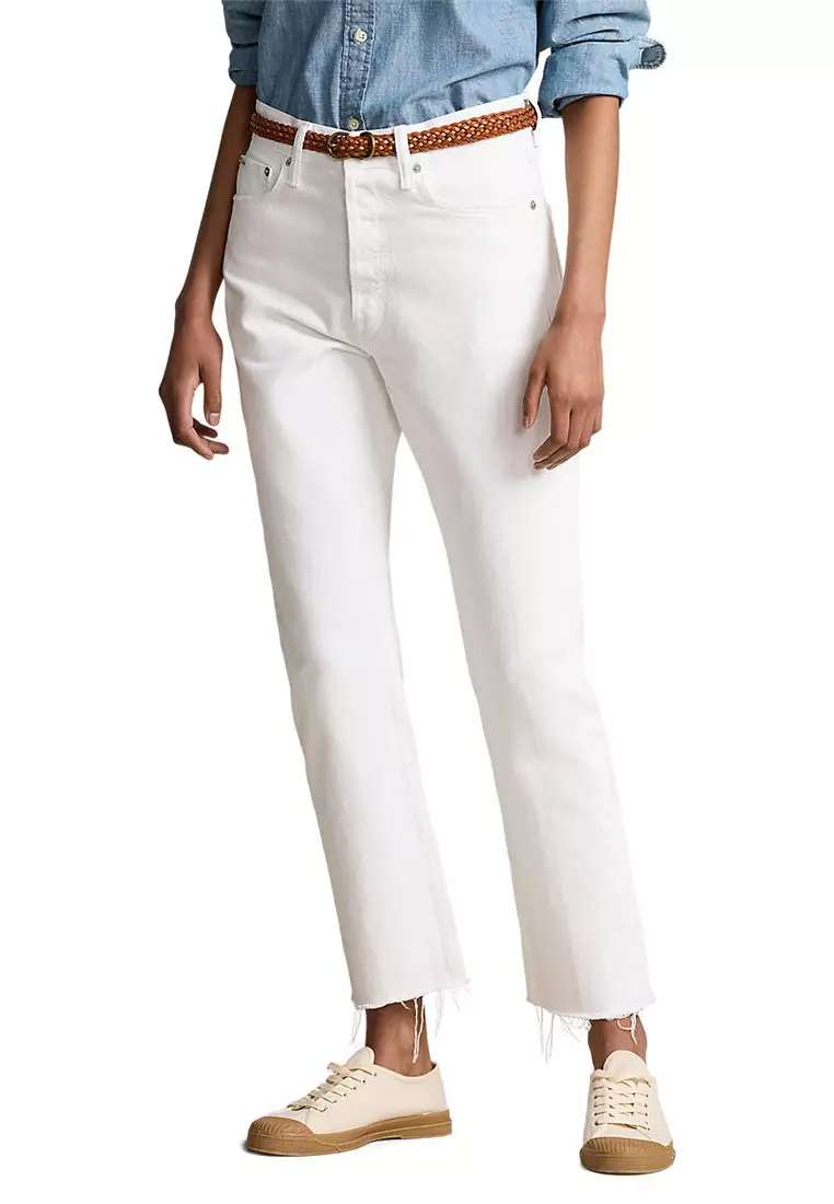 High-Rise Relaxed Straight Crop Jean