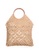 London Rag beige Handmade Cotton Crochet Bag in Beige 7C0BAACB6776E7GS_1