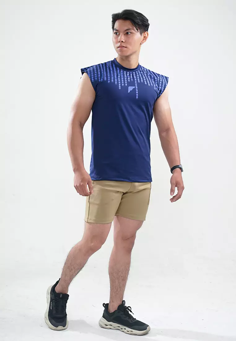 Sleeveless Sports MQ series Navy