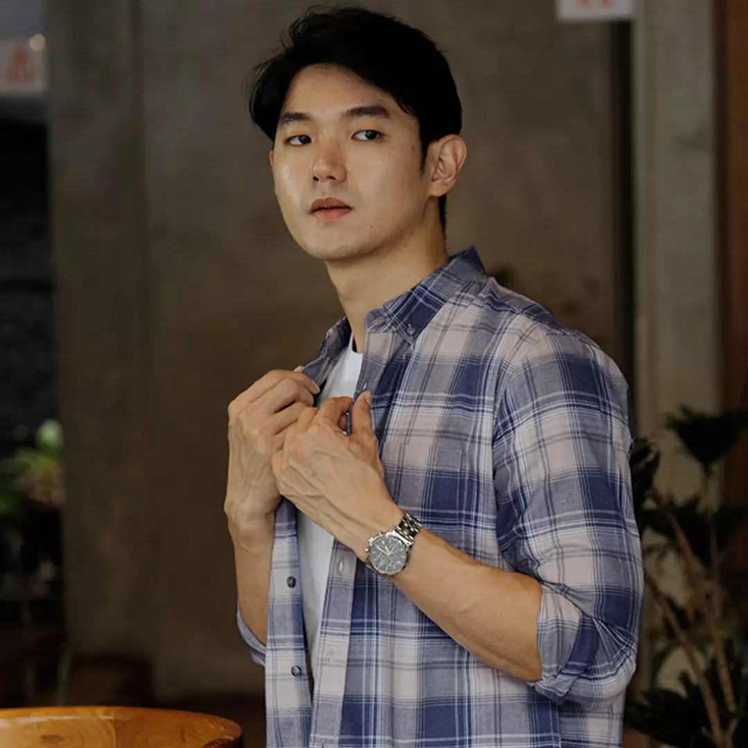 NEW Kemeja Authentic Flannel Cotton Khakis Blue Jeans