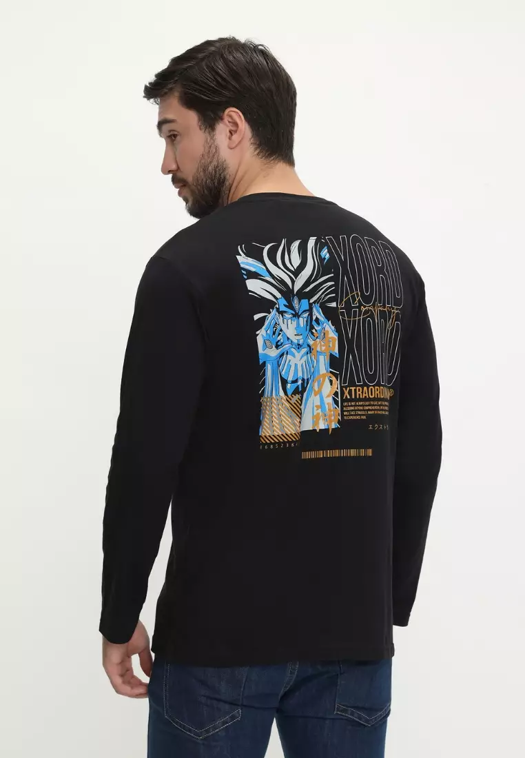 Buy 1 Get 1 T-Shirt Cotton Combed Lengan Panjang