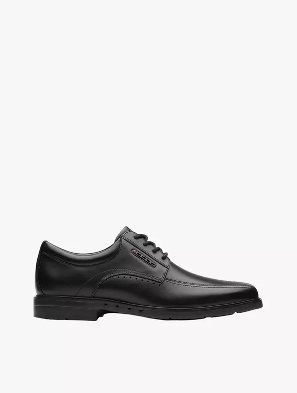 Clarks Un Kendric Way Black Leather