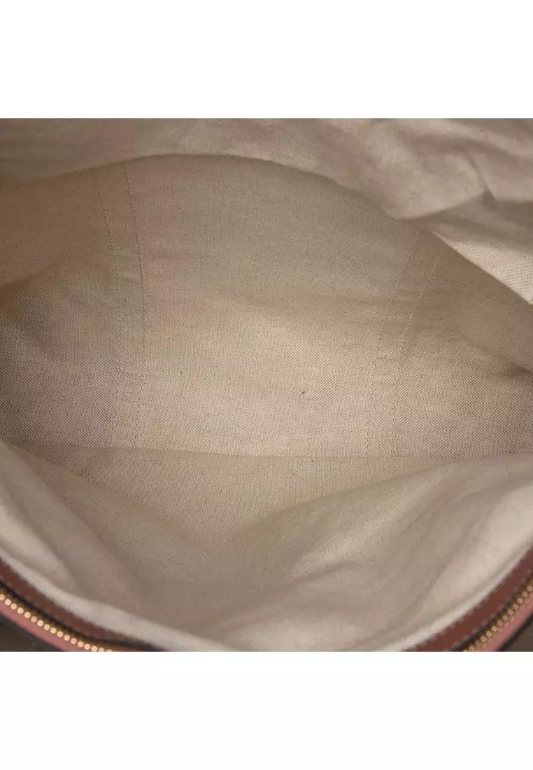 Pre-Loved Gucci Gg Supreme Star Joy Vertical Tote