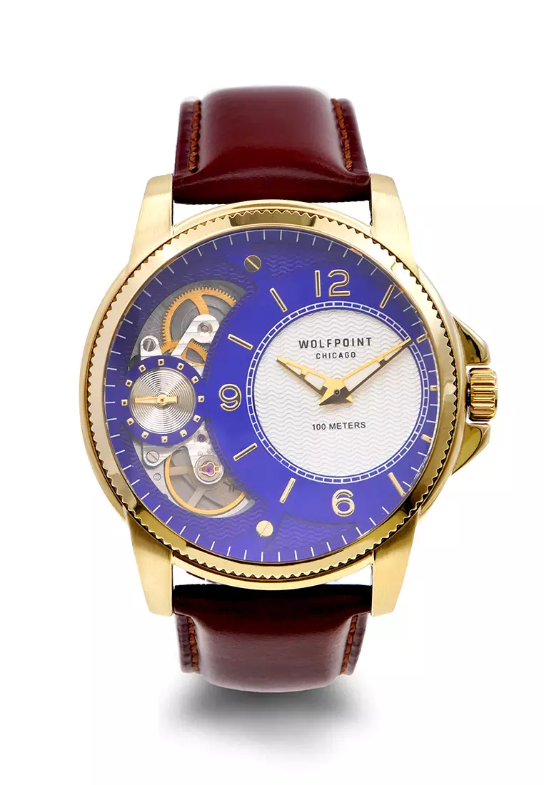 Dual Movement Watch Collection Golden Violet